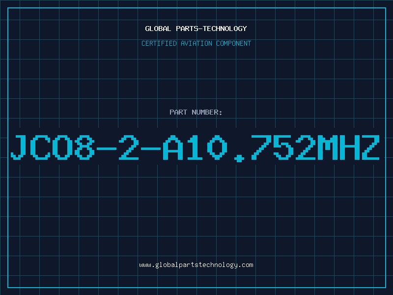 Aviation Part JCO8-2-A10.752MHZ
