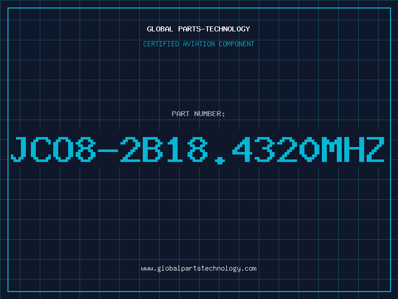 Aviation Part JCO8-2B18.4320MHZ