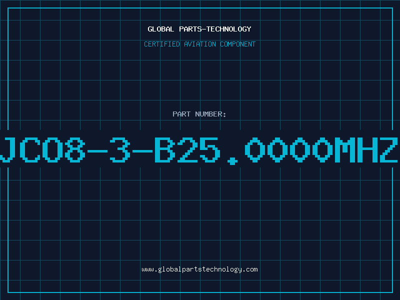 Aviation Part JCO8-3-B25.0000MHZ