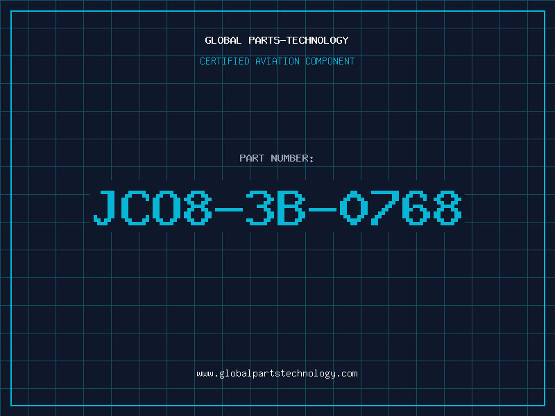 Aviation Part JCO8-3B-0768
