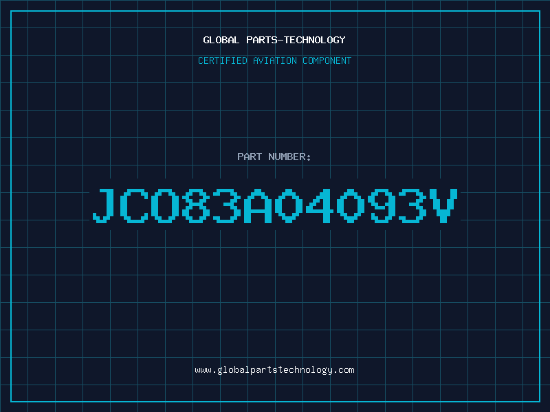Aviation Part JCO83A04093V