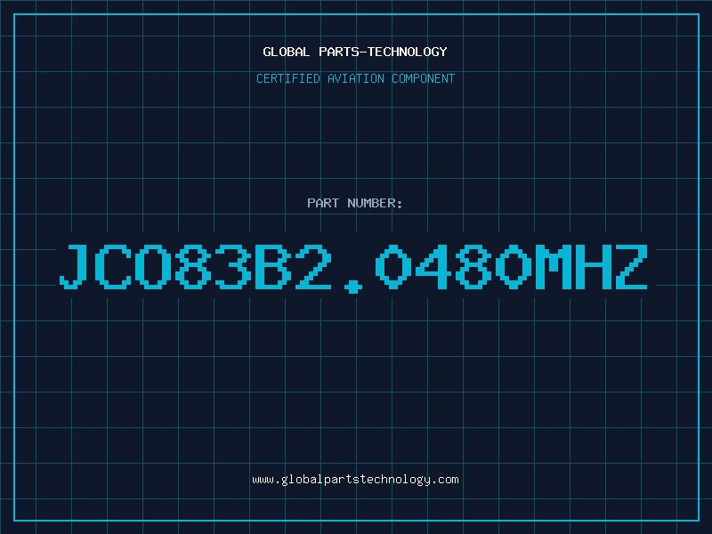 Aviation Part JCO83B2.0480MHz