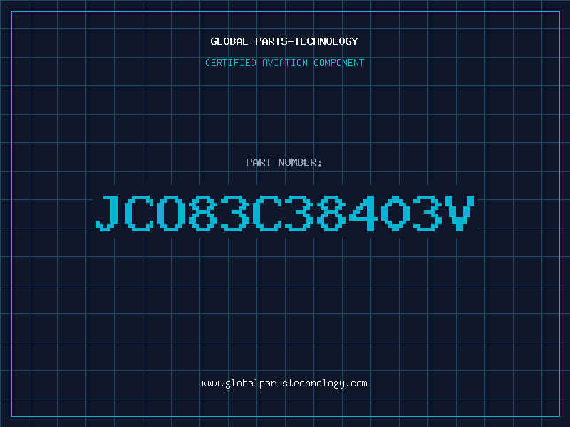 Aviation Part JCO83C38403V