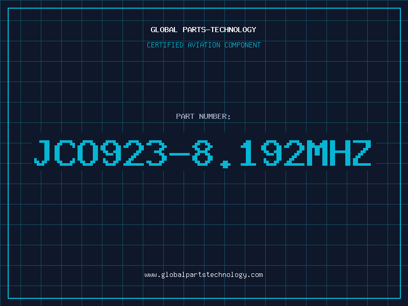 Aviation Part JCO923-8.192MHZ