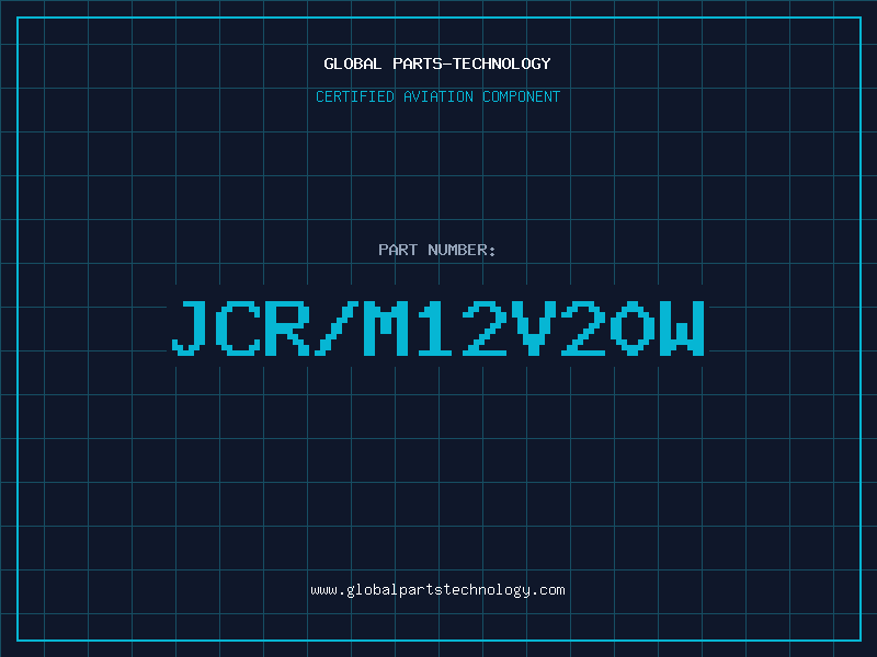 Aviation Part JCR/M12V20W