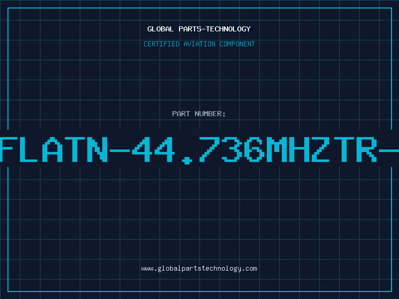 Aviation Part JCUFLATN-44.736MHZTR-175