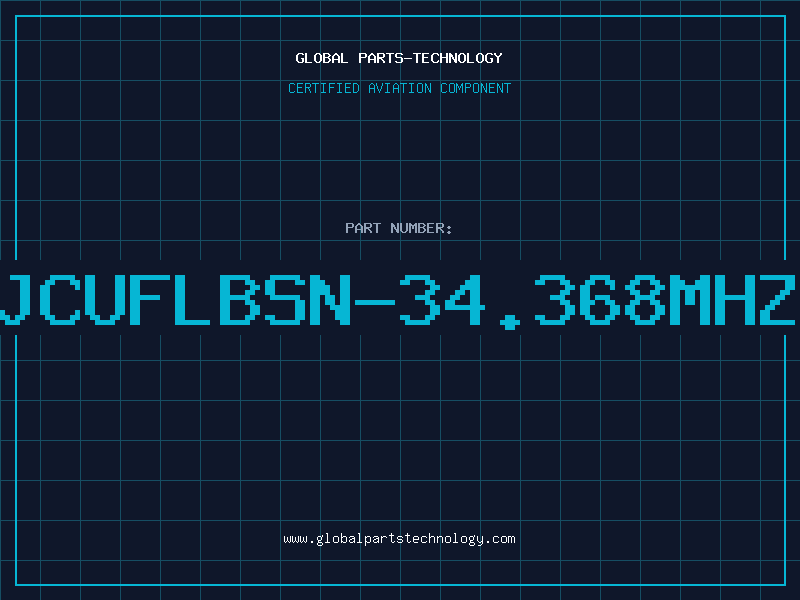Aviation Part JCUFLBSN-34.368MHZ