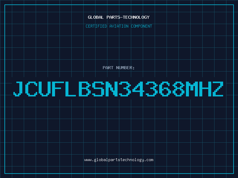 Aviation Part JCUFLBSN34368MHZ
