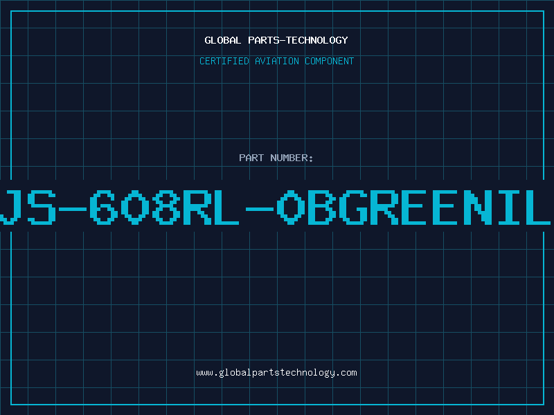 Aviation Part JS-608RL-0BGREENIL