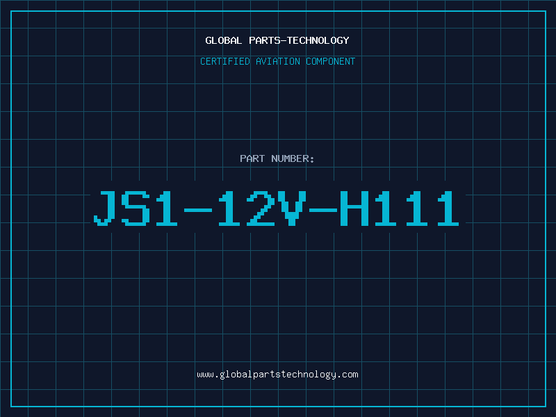 Aviation Part JS1-12V-H111