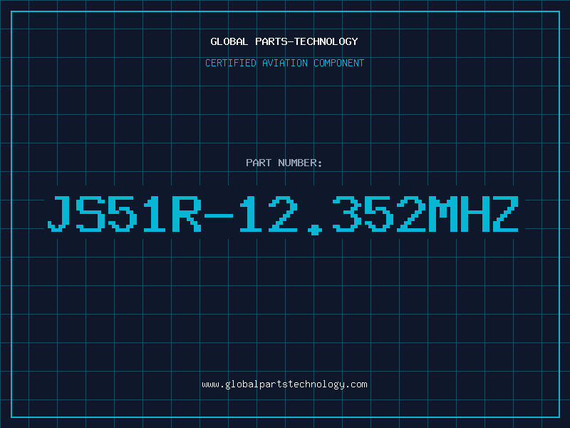 Aviation Part JS51R-12.352MHZ