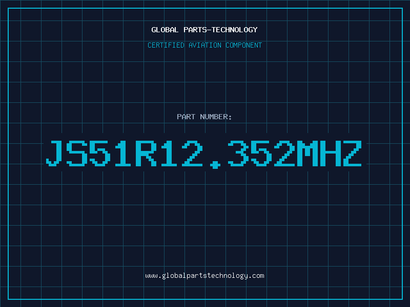 Aviation Part JS51R12.352MHZ