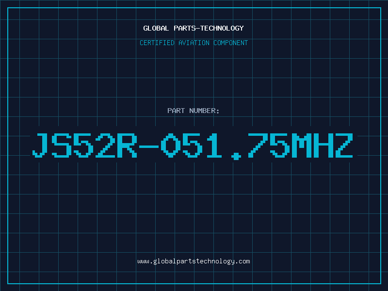 Aviation Part JS52R-051.75MHZ