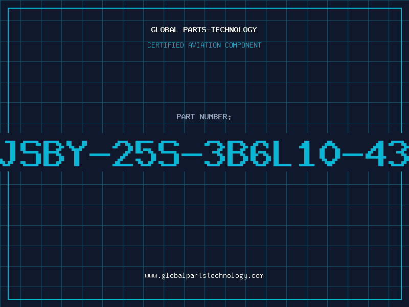 Aviation Part JSBY-25S-3B6L10-43