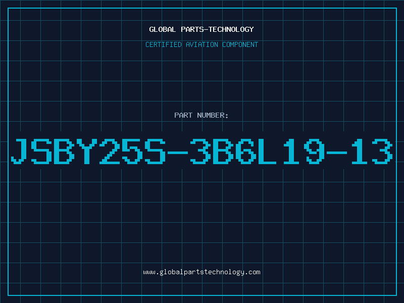 Aviation Part JSBY25S-3B6L19-13