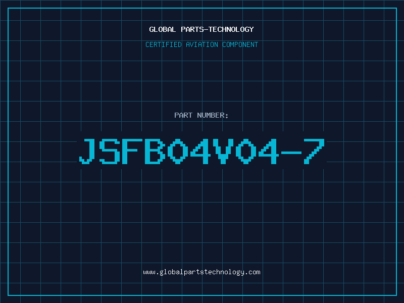 Aviation Part JSFB04V04-7