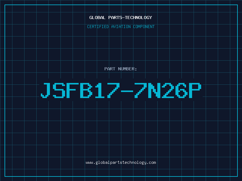 Aviation Part JSFB17-7N26P