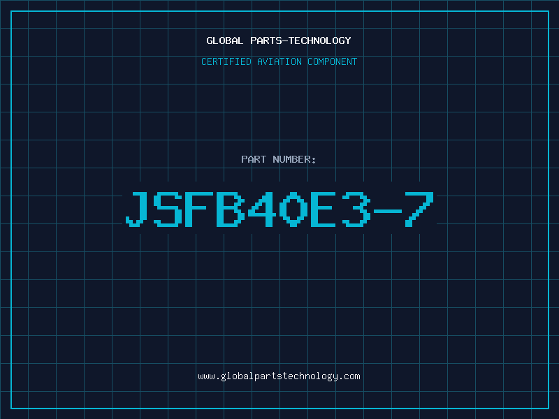 Aviation Part JSFB40E3-7