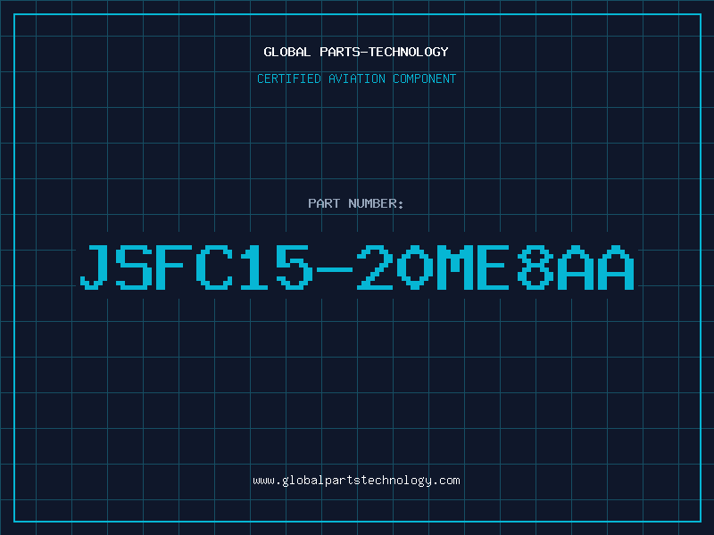 Aviation Part JSFC15-20ME8AA