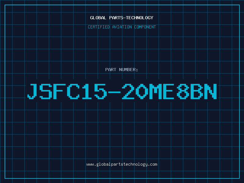 Aviation Part JSFC15-20ME8BN
