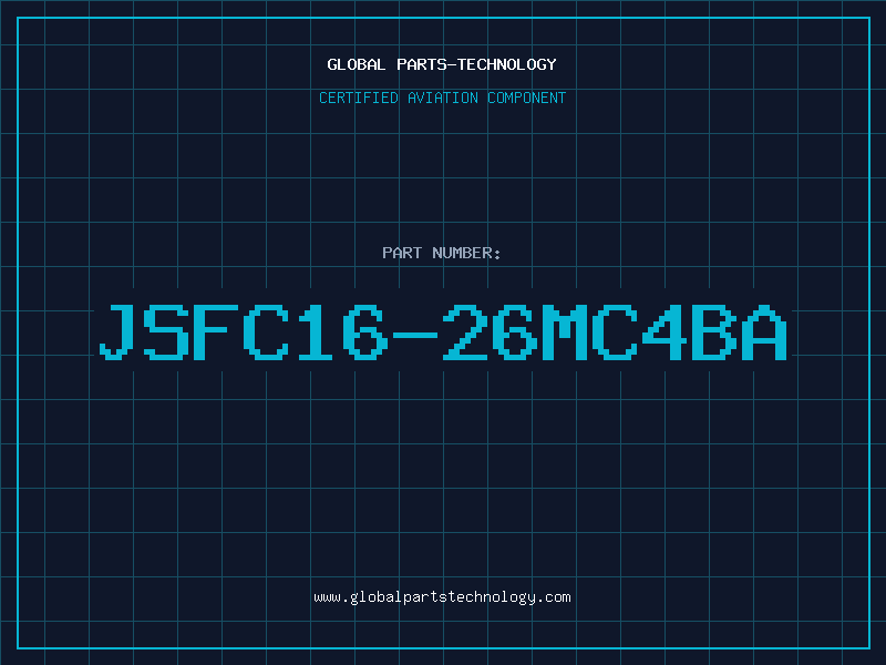 Aviation Part JSFC16-26MC4BA