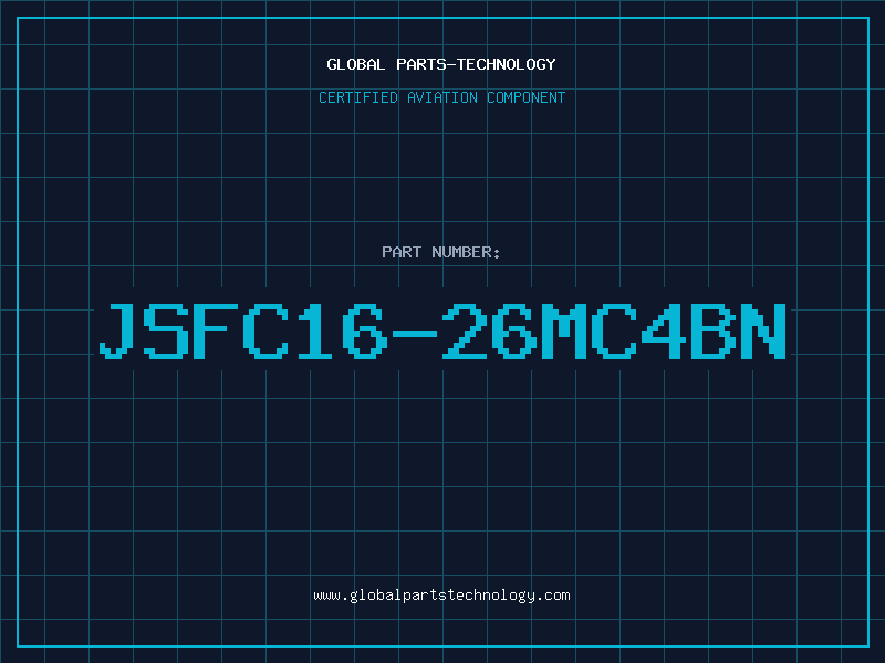 Aviation Part JSFC16-26MC4BN