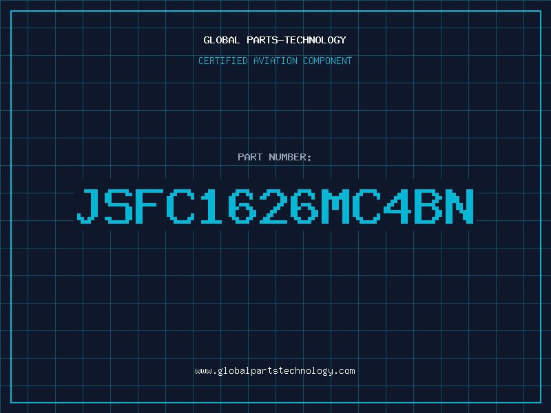 Aviation Part JSFC1626MC4BN