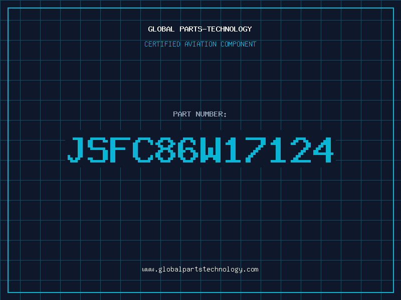 Aviation Part JSFC86W17124