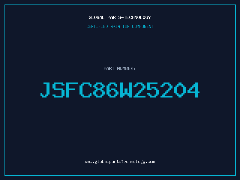 Aviation Part JSFC86W25204