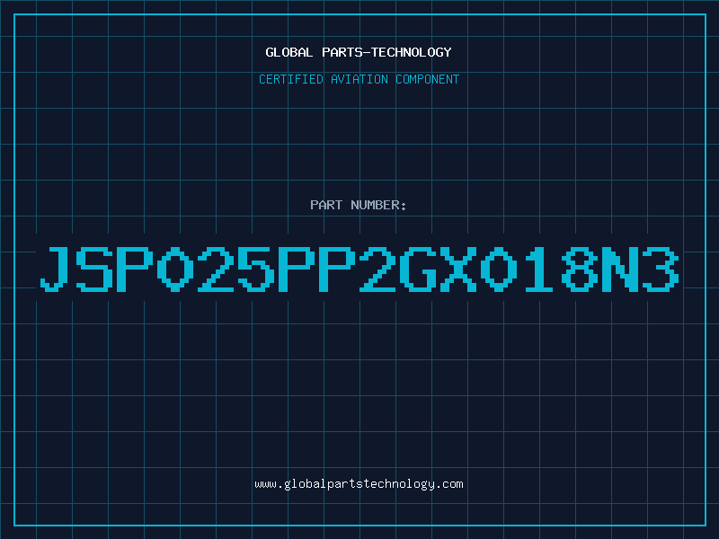 Aviation Part JSP025PP2GX018N3