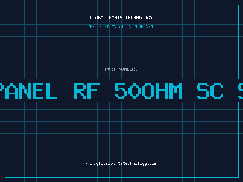 Aviation Part Jack panel RF 50ohm SC series