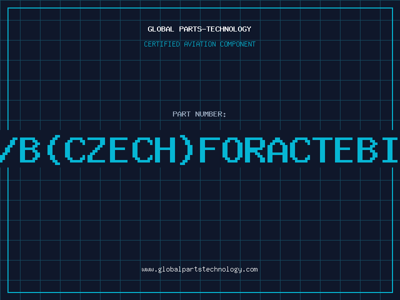 Aviation Part K/B(CZECH)FORACTEBIS
