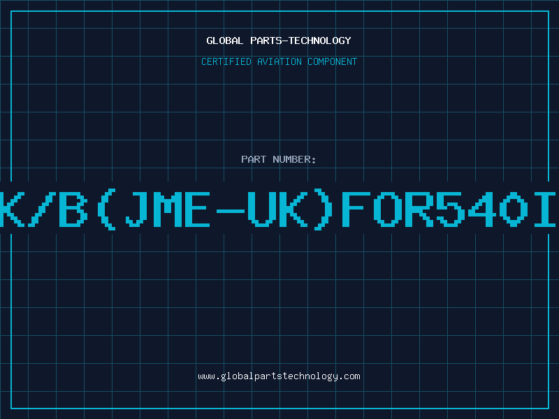 Aviation Part K/B(JME-UK)FOR540I