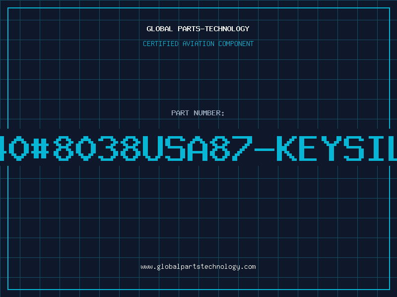 Aviation Part K/B340#8038USA87-KEYSILITEK
