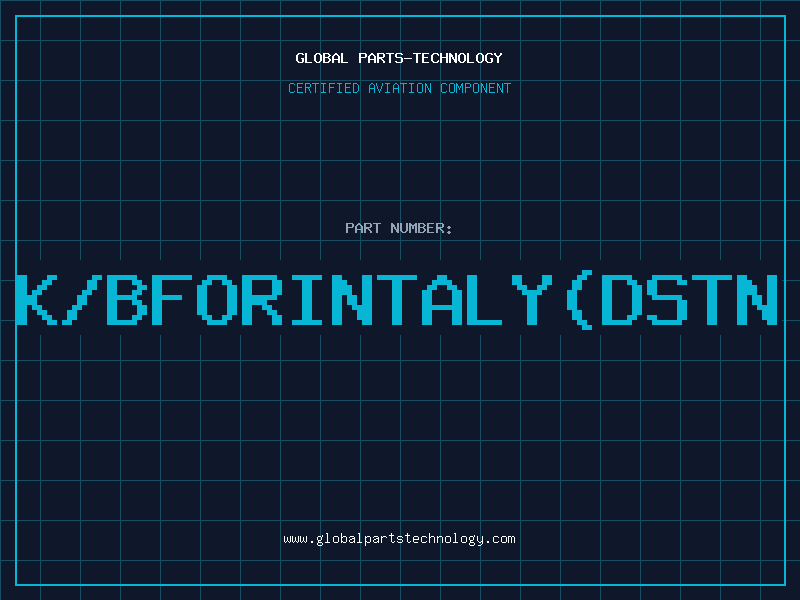 Aviation Part K/BFORINTALY(DSTN