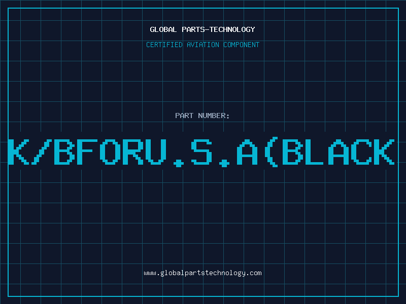 Aviation Part K/BFORU.S.A(BLACK