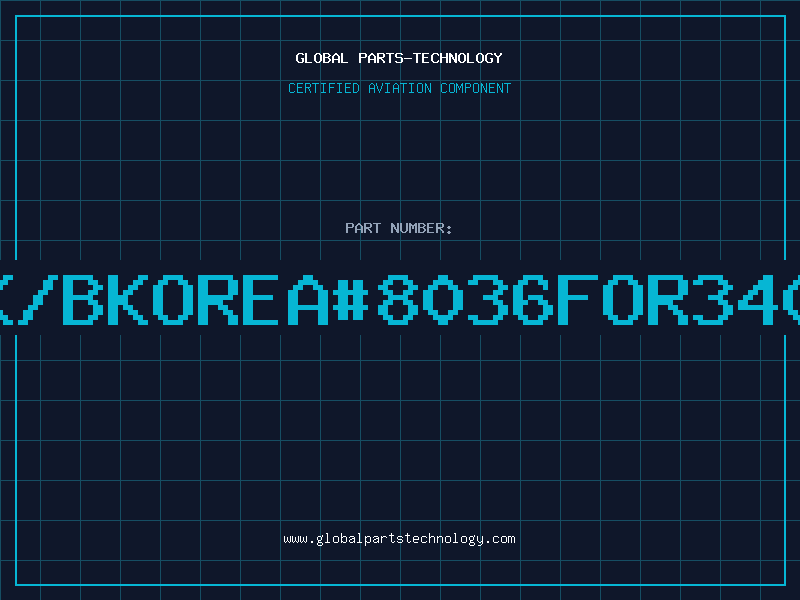 Aviation Part K/BKOREA#8036FOR340