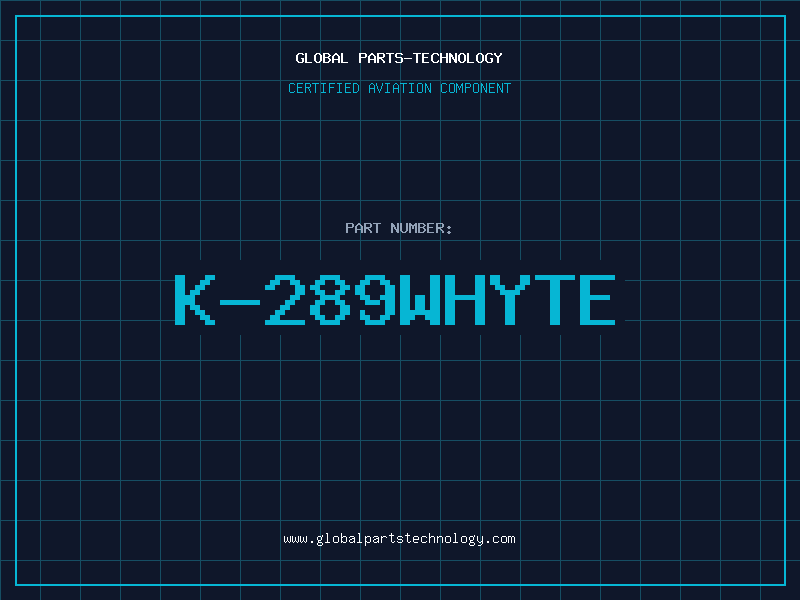 Aviation Part K-289WHYTE