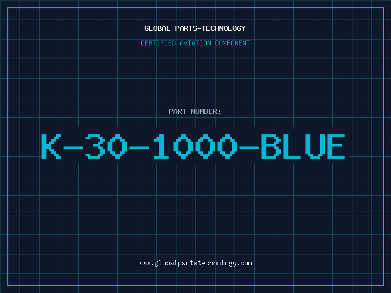 Aviation Part K-30-1000-BLUE