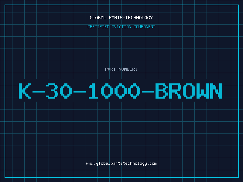 Aviation Part K-30-1000-BROWN