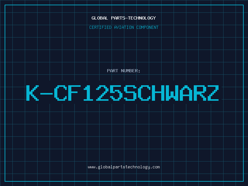 Aviation Part K-CF125SCHWARZ