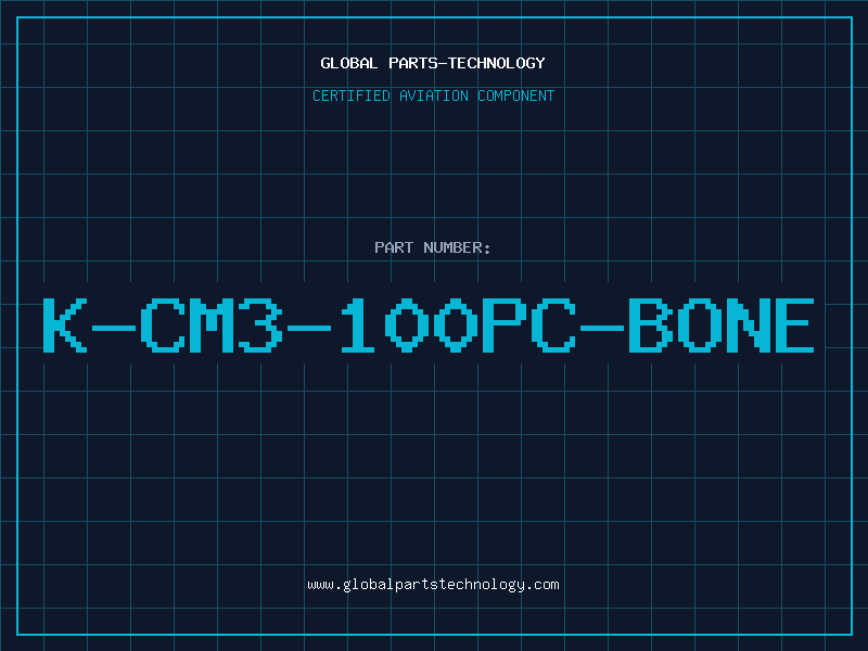 Aviation Part K-CM3-100PC-BONE