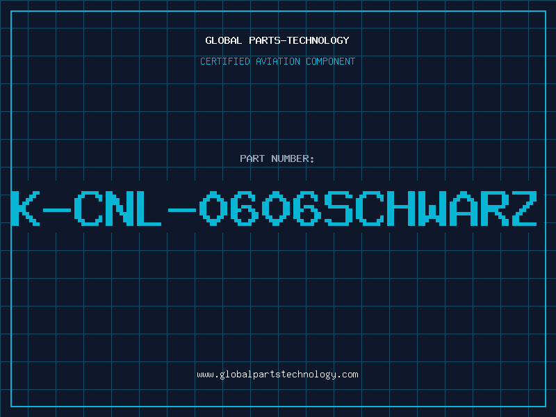 Aviation Part K-CNL-0606SCHWARZ