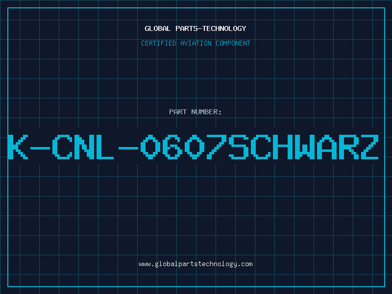 Aviation Part K-CNL-0607SCHWARZ