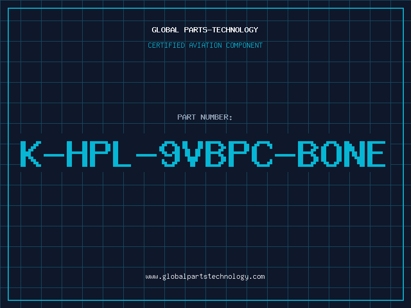 Aviation Part K-HPL-9VBPC-BONE