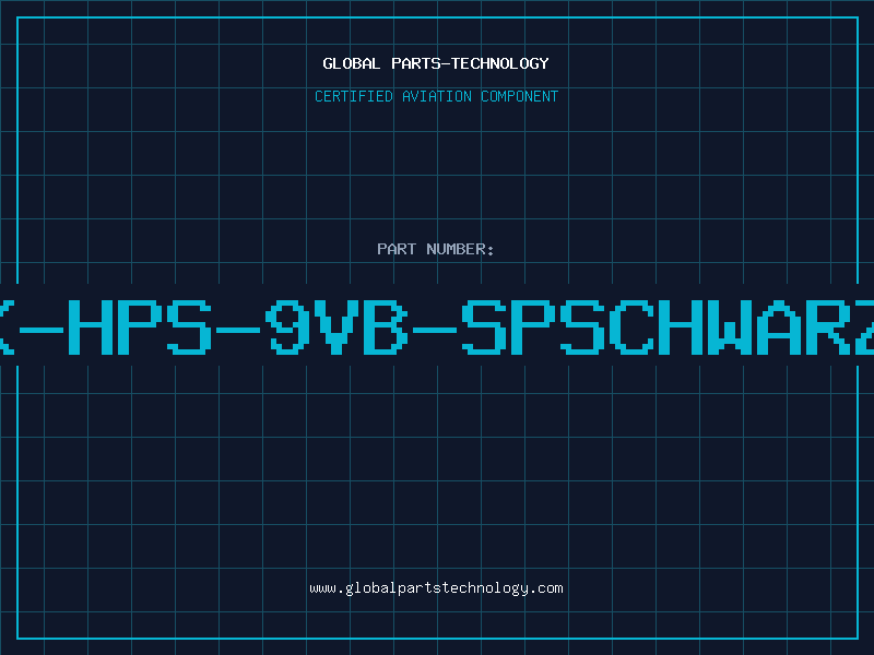 Aviation Part K-HPS-9VB-SPSCHWARZ