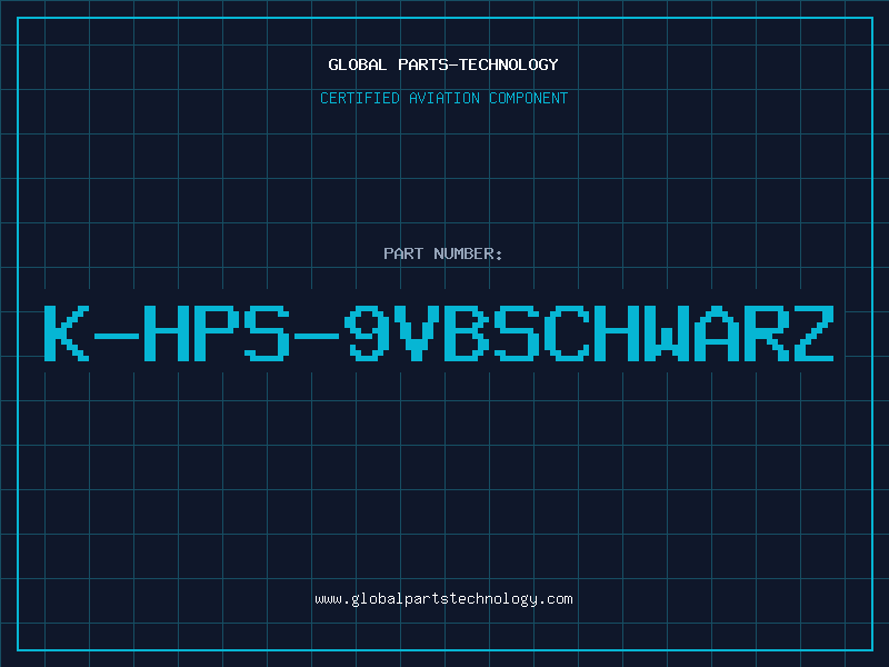 Aviation Part K-HPS-9VBSCHWARZ