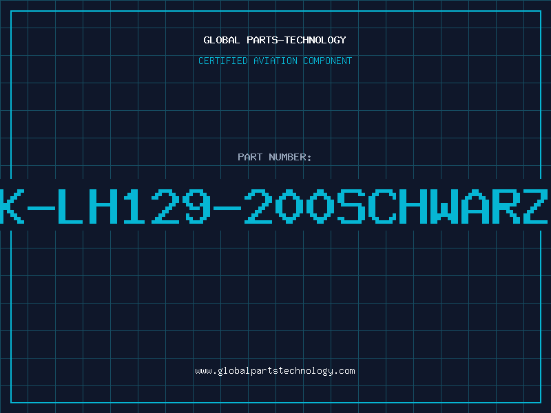 Aviation Part K-LH129-200SCHWARZ