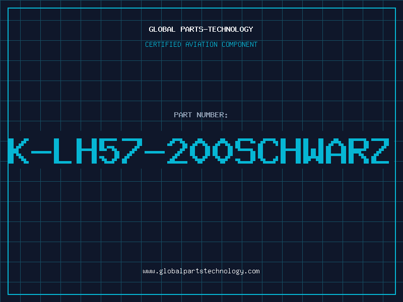 Aviation Part K-LH57-200SCHWARZ