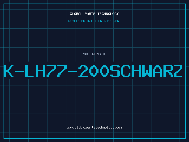 Aviation Part K-LH77-200SCHWARZ